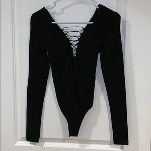 Onsie Black Long Sleeve